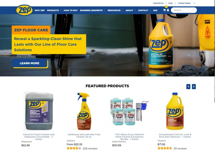Cleaning Product Retailer - Shopify App Development