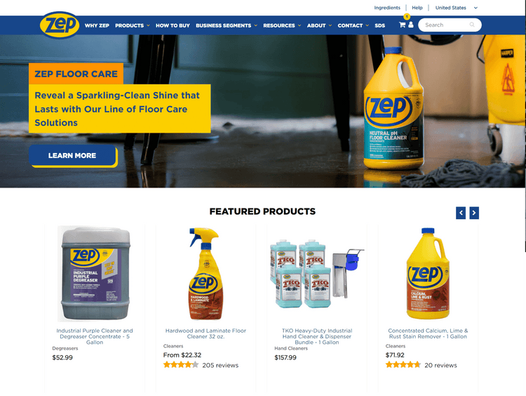 Cleaning Product Retailer - Shopify App Development