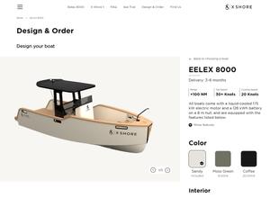 Customize Electric Boats - Features