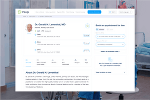 Doctors Detailed Profile - Healthcare Development Platform - Pangi