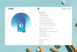 Dome Technologies Nootropics-Explored Ingredients-Health and Wellness eCommerce Store