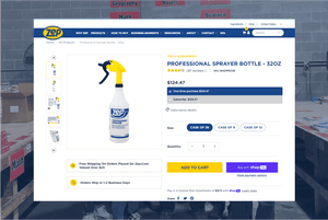 Redesign User Interface of product page - Zep