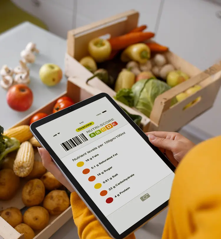 AI-driven food analysis scorifi.ai