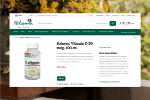 Product Detail Page-Helsemin-Shopify Development