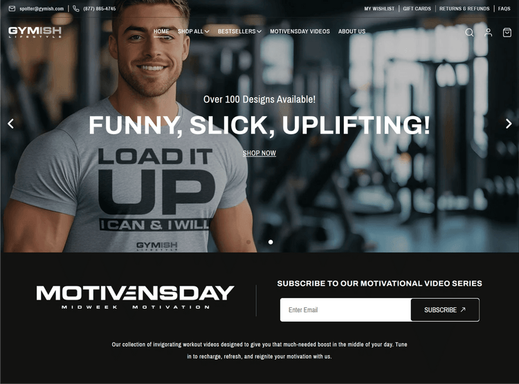 Gymish - Improve Conversion and UX
