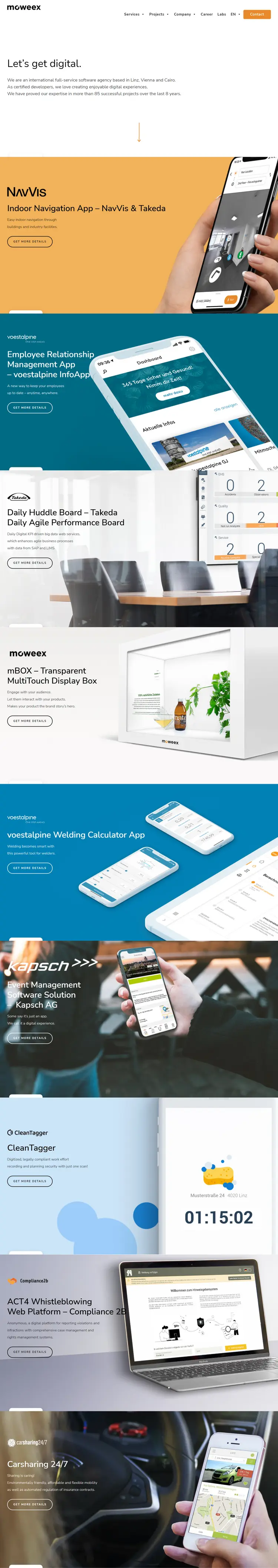 Full-service Software Development Company - Moweex Austria
