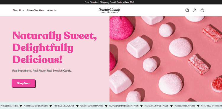 ScandyCandy-Delicious collection of candy of Online candy brand with Shopify store