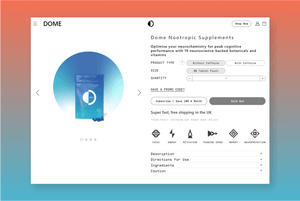 Dome Technologies Nootropics - Shopify Development Store
