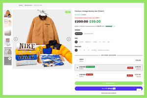 Vintage Club-Enhancing the Product display page by optimizing it for better engagement