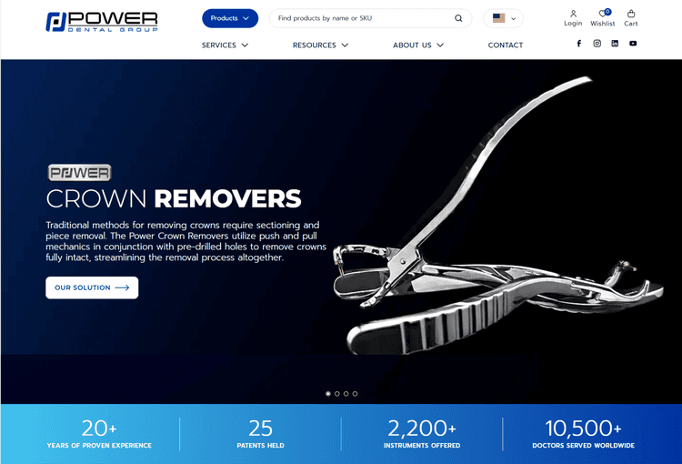 With 25+ patents it brings innovation rooted in practical, hands-on clinical experience