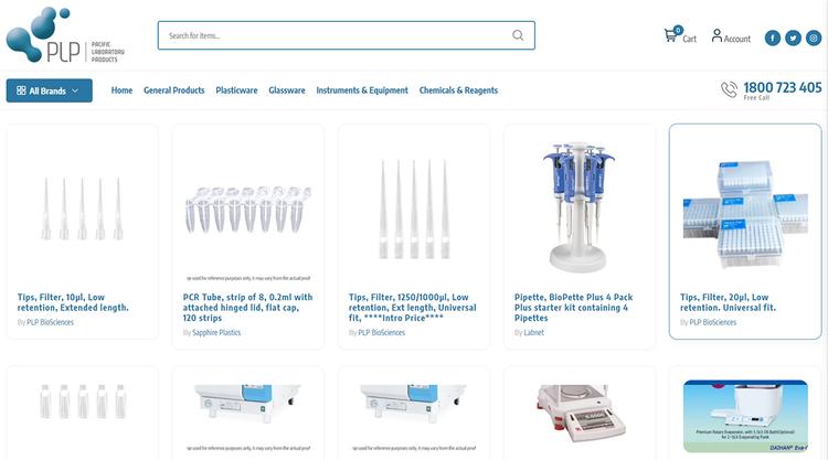 Technology Migration Of a Lab Products Store