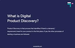 What is Digital Product Discovery?