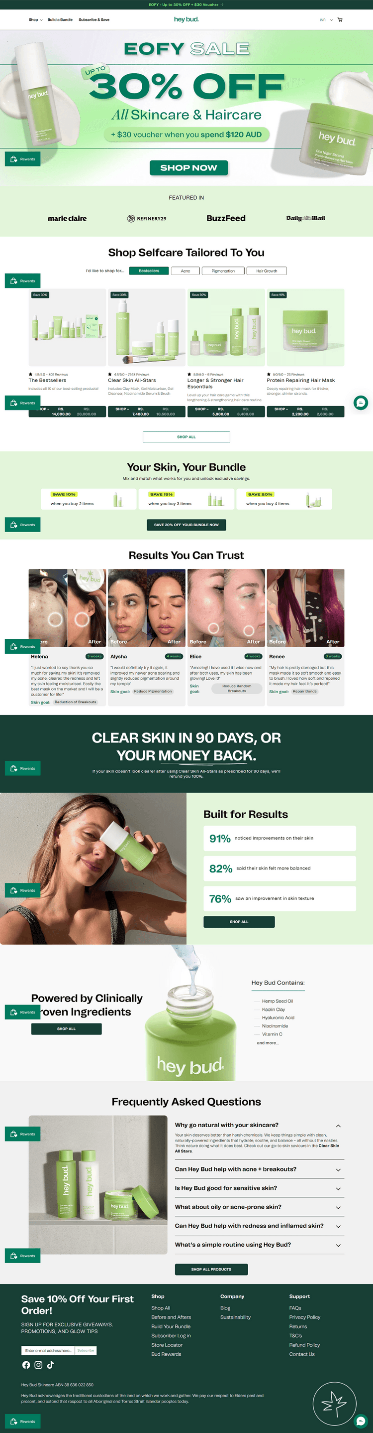 Hey Bud-Explore the Collection of Skincare and Haircare Products