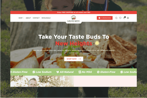 A Blend Above specializes in handcrafted, all-natural, and gluten free food mixes that allow users to create restaurant-quality dishes at home