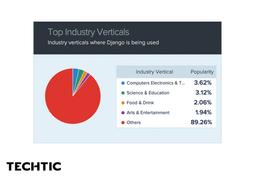 Top industry verticals of Django Framework