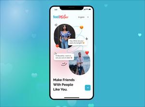 Elegant UIUX Design- Feel D Love- Online Dating App Development