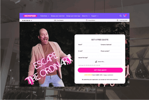 Advanced AI Powered Logo Design Feature developer by Techtic