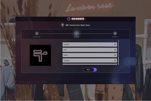 Neonsfeer - Developed the module to convert normal logo into Neon logo