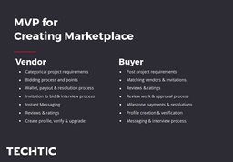 MVP Marketplace Development