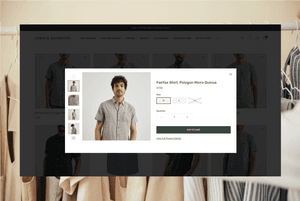 Quick Add-To-Cart Popups - Online Shopify eCommerce Store