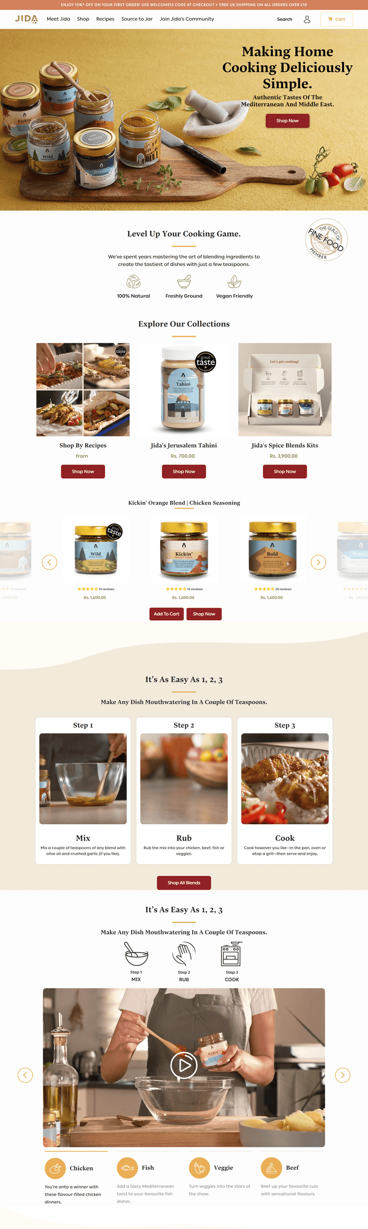 Healthy Cooking with Jida Blends - Jida's Kitchen