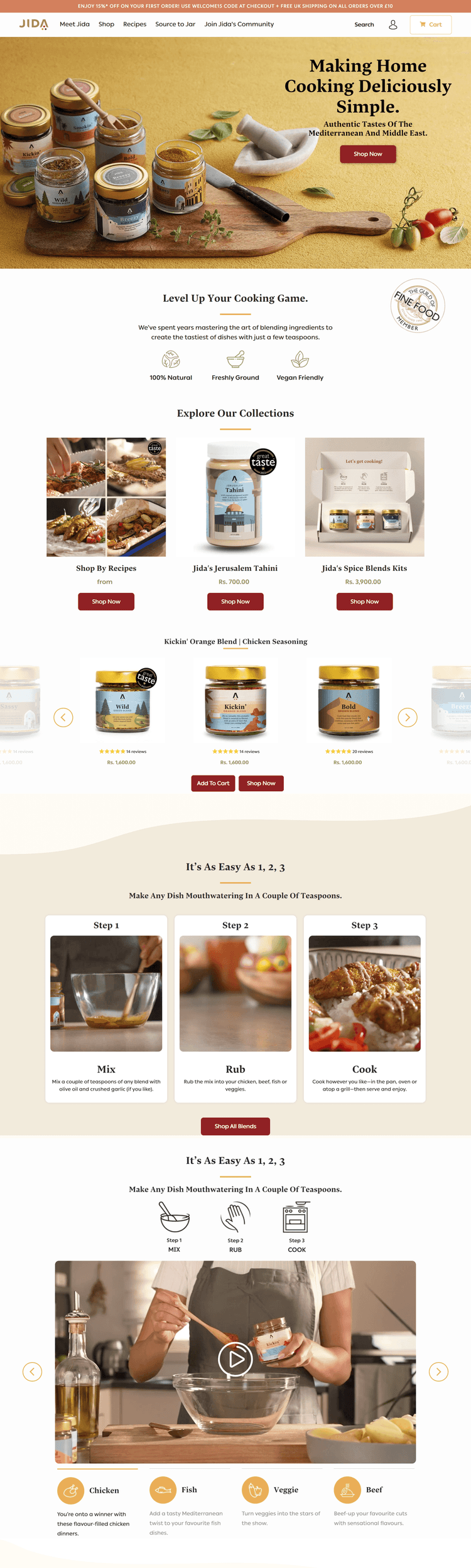 Healthy Cooking with Jida Blends - Jida's Kitchen