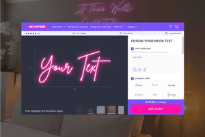 Design Your NEON Text