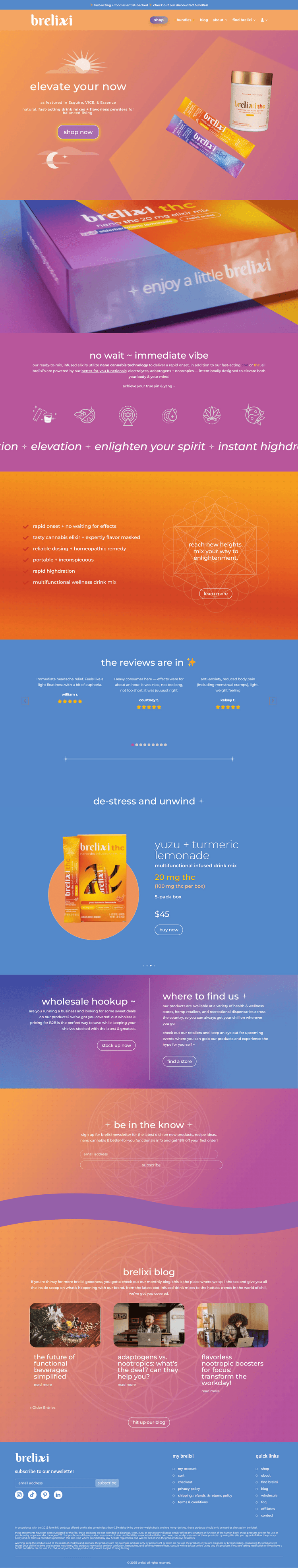 Brelixi-Discover the Wellness products with the different flavors