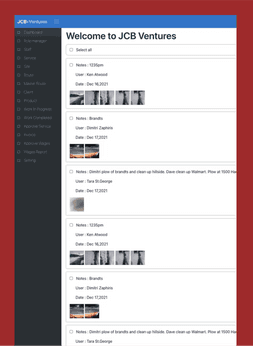 Admin Dashboard - JCB Crew Manager