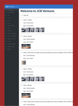 Admin Dashboard - JCB Crew Manager