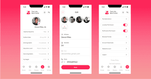 TMBF-Profile management section which is enhancing user experience