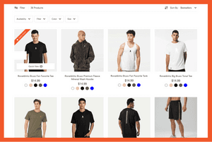 DryWorld-Redesign the collection page for the improving user experience and increase the conversion