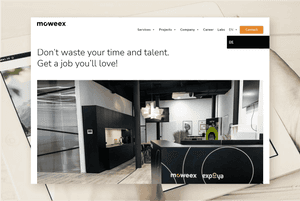 WordPress Development for Austria based Software Development - Moweex