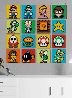 Bricked Mosaic Love PixArt - Shopify Store Development