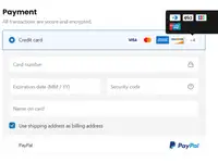 Types of payment method