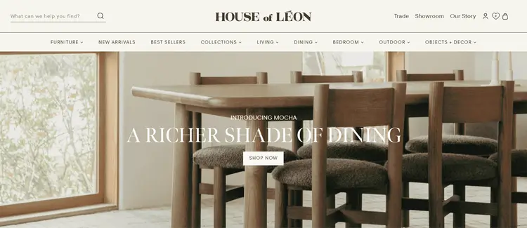 House of Leon-Milan’s architecture blends history and modernity in furniture