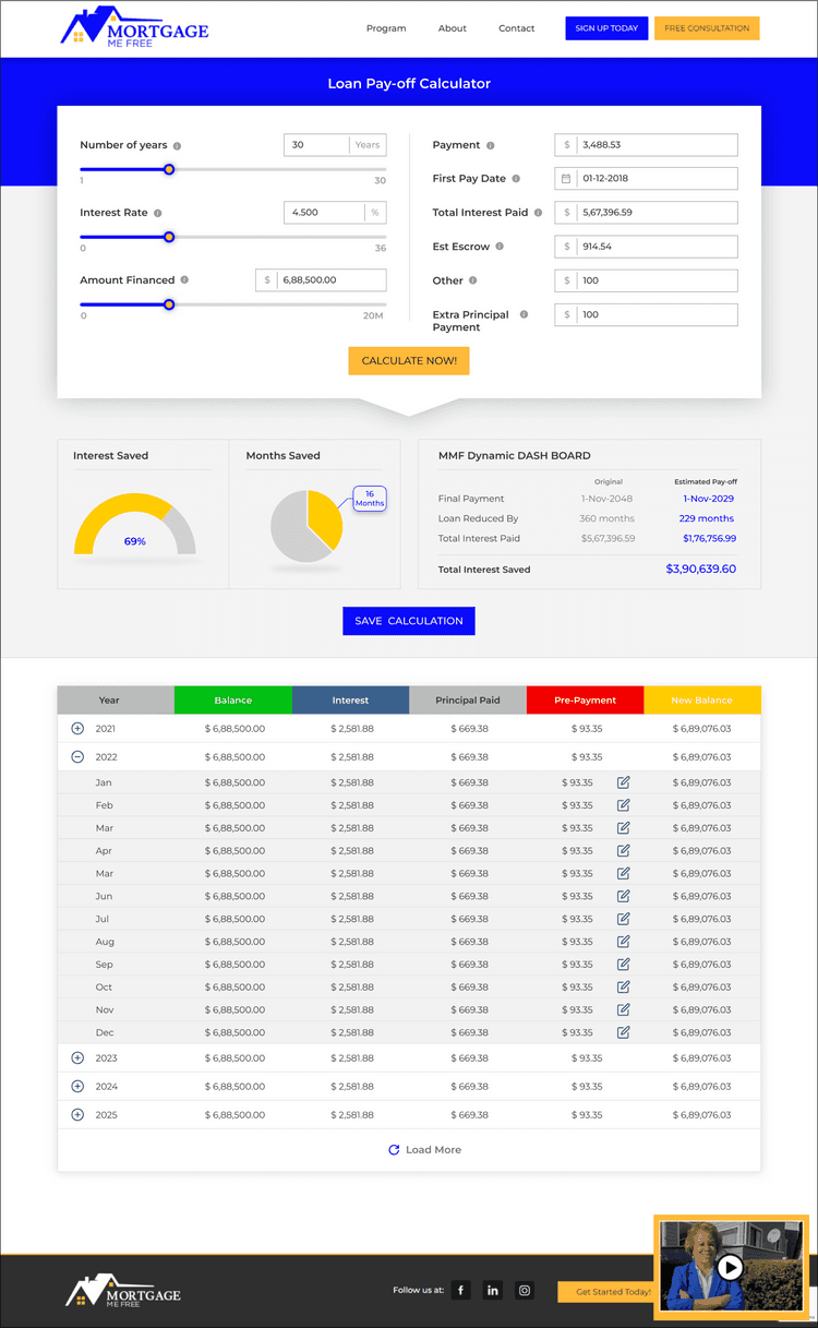 Mortgage Me free - Responsive Mortgage Web App Development