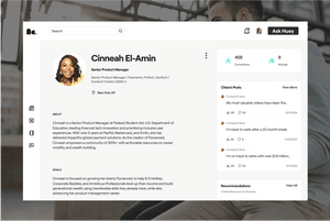 Hu Capital - Creating detailed and attractive User Profile section