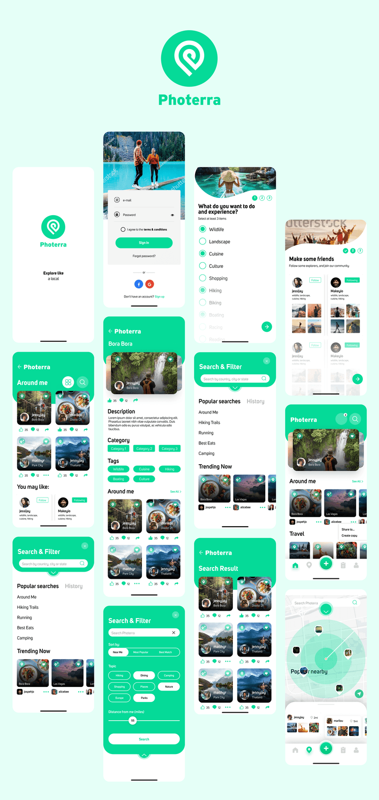 Travel App Development -Photerra