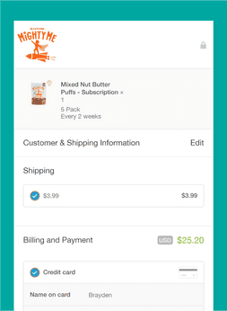 Online Payment-eCommerce Maintenance and Support-Mission Mighty Me