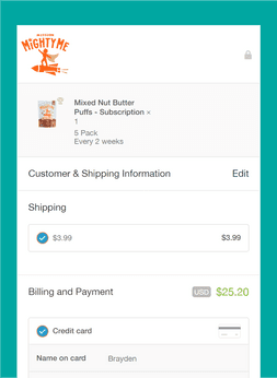 Online Payment-eCommerce Maintenance and Support-Mission Mighty Me