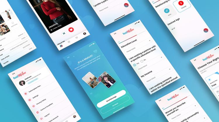 Online Dating App Development - Mobile App Development - Feel D Love