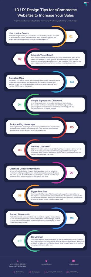 10 UX Design Tips for eCommerce Websites to Increase Your Sales