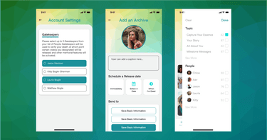 See the video by interest - Social Networking App