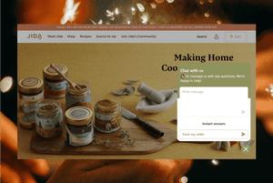 Shopify Store Customization - Jida's Kitchen-Techtic Solutions