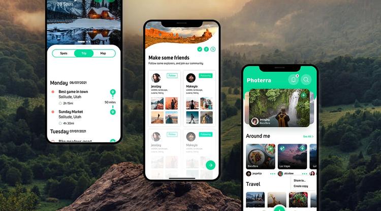 Travel Platform with React Native and Node.JS
