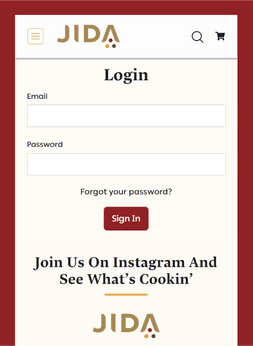 Custom Shopify Solutions - Jida's Kitchen - Techtic Solutions