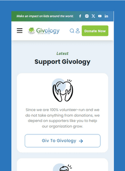 imageDonation Management -WordPress Development Givology