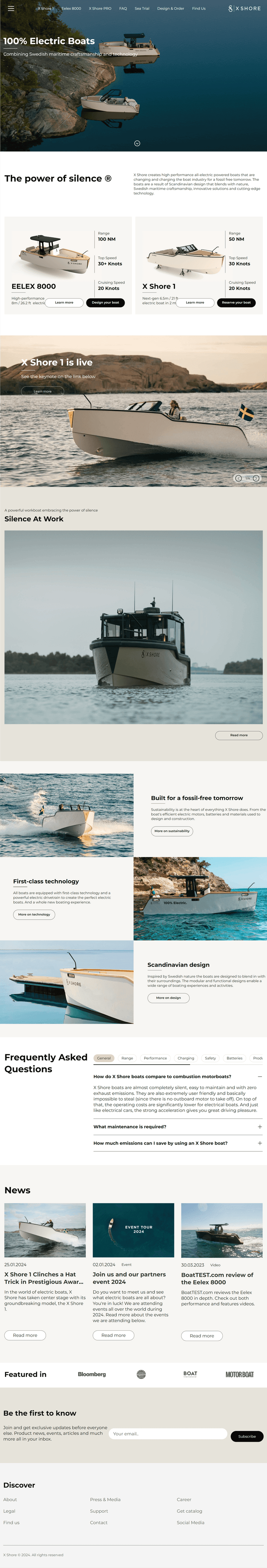 Luxury Boat E-commerce Magento 2.0 Development-Xshore-Techtic Solutions